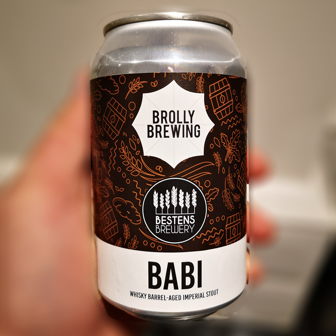 BABI - Whiskey Barrel Aged Imperial Stout | Brolly Brewing